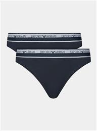 ΣΕΤ 2 ΤΕΜΑΧΙΑ ΣΛΙΠ BRAZIL 163337 4R227 00135 ΣΚΟΥΡΟ ΜΠΛΕ EMPORIO ARMANI