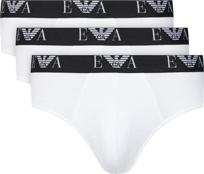 ΣΕΤ ΣΛΙΠ 3 ΤΜΧ. EM000258 AF14131 M0066 ΛΕΥΚΟ EMPORIO ARMANI