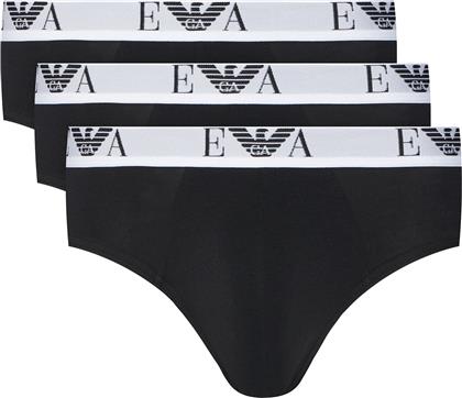 ΣΕΤ ΣΛΙΠ 3 ΤΜΧ. EM000258 AF14131 MC061 ΜΑΥΡΟ EMPORIO ARMANI