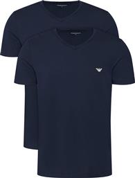 ΣΕΤ T-SHIRTS EM000392 AF14132 MB143 ΣΚΟΥΡΟ ΜΠΛΕ REGULAR FIT EMPORIO ARMANI