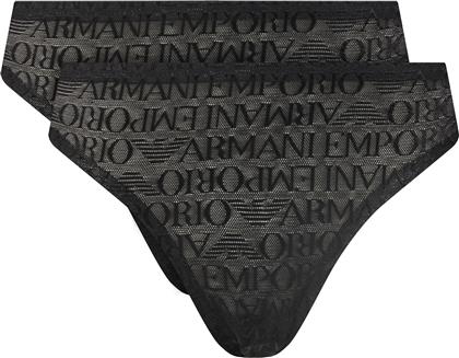 ΣΕΤ ΒΡΑΖΙΛΙΑΝΙΚΑ ΣΛΙΠ EW000403 AF10880 MC005 ΜΑΥΡΟ EMPORIO ARMANI