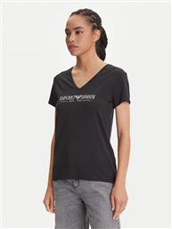 T-SHIRT EW000409 AF10881 UC001 ΜΑΥΡΟ REGULAR FIT EMPORIO ARMANI