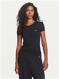T-SHIRT EW000409 AF10889 UC001 ΜΑΥΡΟ REGULAR FIT EMPORIO ARMANI από το EPAPOUTSIA