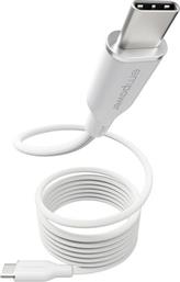BY PANZERGLASS USB-C TO USB-C 1.5M WHITE ΚΑΛΩΔΙΟ EMPOWER