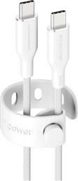 BY PANZERGLASS USB-C TO USB-C 2M WHITE ΚΑΛΩΔΙΟ EMPOWER