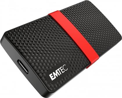 X200 USB TYPE-C SSD 256 GB 2.5 - ΜΑΥΡΟ EMTEC