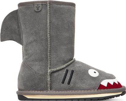 ΜΠΟΤΕΣ ΧΙΟΝΙΟΥ LITTLE CREATURES SHARK K10589 ΓΚΡΙ EMU