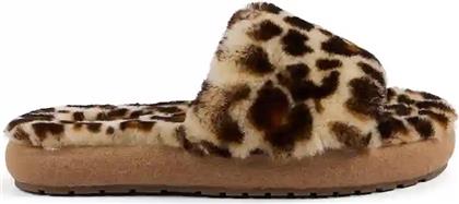 ΜΑΛΛΙΝΕΣ ΠΑΝΤΟΦΛΕΣ MCKAY LEOPARD ΧΡΩΜΑ: ΚΑΦΕ, W13203 EMU
