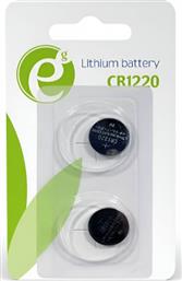 BUTTONCELL ΜΠΑΤΑΡΙΕΣ ΛΙΘΙΟΥ CR1220 3V 2ΤΜΧ ENERGENIE