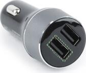 EG-U2QC3-CAR-01 2-PORT USB CAR QUICK CHARGER BLACK ENERGENIE