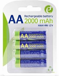 RECHARGEABLE AA INSTANT BATTERIES READY TO USE 2000MAH 4PCS BLISTER ENERGENIE