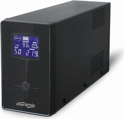 UPS ΜΕ USB ΚΑΙ LCD DISPLAY 2000VA ΜΑΥΡΟ ENERGENIE