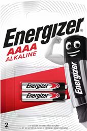 ΑΛΚΑΛΙΚΕΣ ΜΠΑΤΑΡΙΕΣ AAAA 1.5V 2ΤΜΧ ENERGIZER
