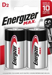 ΑΛΚΑΛΙΚΕΣ ΜΠΑΤΑΡΙΕΣ D 1.5V 2ΤΜΧ ENERGIZER