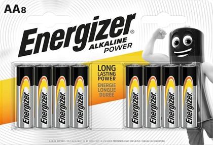 POWER ΑΛΚΑΛΙΚΗ ΜΠΑΤΑΡΙΑ LR6/AA 1.5V 8 ΤΕΜΑΧΙΑ ENERGIZER