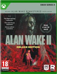 ALAN WAKE II DELUXE EDITION - XBOX SERIES X EPIC GAMES από το PUBLIC