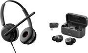 HEADSET IMPACT 760T BLACK WITH GTW 270 IN EAR HANDSFREE EPOS