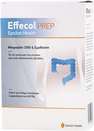 EFFECOL PREP MACROGOL 3350 & SIMETHICONE ΣΥΜΠΛΗΡΩΜΑ ΔΙΑΤΡΟΦΗΣ ΜΕ ΜΑΚΡΟΓΟΛΗ 3350 & ΣΙΜΕΘΙΚΟΝΗ ΓΙΑ ΤΗΝ ΕΚΚΕΝΩΣΗ ΤΟΥ ΕΝΤΕΡΟΥ ΠΡΙΝ ΑΠΟ ΕΝΔΟΣΚΟΠΙΚΕΣ ΕΞΕΤΑΣΕΙΣ 4 SACHETS EPSILON HEALTH από το PHARM24