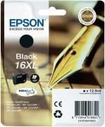 ΓΝΗΣΙΟ ΜΕΛΑΝΙ 16 XL BLACK ΜΕ OEM:C13T16314012 EPSON