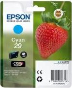 ΓΝΗΣΙΟ ΜΕΛΑΝΙ CYAN CLARIA HOME 29 T2982 OEM:C13T29824012 EPSON