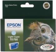 ΓΝΗΣΙΟ ΜΕΛΑΝΙ LIGHT CYAN ΜΕ ΟΕΜ : C13T07954010 EPSON