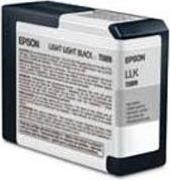 ΓΝΗΣΙΟ ΜΕΛΑΝΙ LIGHT LIGHT BLACK 80ML ΜΕ ΟΕΜ : T580900 EPSON