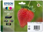 ΓΝΗΣΙΟ ΜΕΛΑΝΙ NO 29 MULTIPACK ME ΟΕΜ:C13T29864012 EPSON