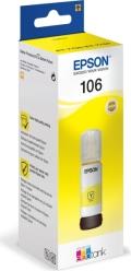 ΓΝΗΣΙΟ ΜΕΛΑΝΙ YELLOW T106 70ML ΜΕ OEM:C13T00R440 EPSON