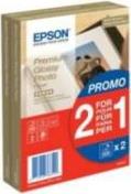 ΓΝΗΣΙΟ PREMIUM GLOSSY PHOTO PAPER (2 PACK) A6 (10 X 15CM) 80 ΦΥΛΛΑ ΜΕ OEM : S042167 EPSON