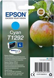 T1292 CYAN (C13T12924012) ΜΕΛΑΝΙ INKJET EPSON