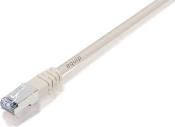 225413 CAT.5E F/UTP PATCH CABLE BROWN 0.25M EQUIP