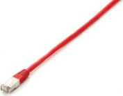 605524 PATCH CABLE CAT.6 S/FTP HF RED 5M EQUIP από το e-SHOP