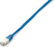605533 PATCHCABLE C6 S/FTP HF BLUE 0,25M EQUIP