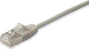 606114 SLIM PATCH CABLE CAT.6A 10G S/FTP 1M BEIGE EQUIP
