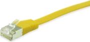 607861 CAT.6A U/FTP FLAT PATCHCABLE 2M YELLOW EQUIP