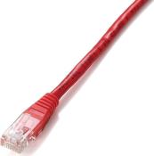 825420 ECO PATCHCABLE CAT.5E U/UTP 1M RED EQUIP