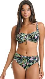 ΓΥΝΑΙΚΕΙΟ ΜΑΓΙΟ ΜΠΙΚΙΝΙ ΤΟΠ ΜΕ FLORAL PRINT CUP G - 25508 ΜΑΥΡΟ ERKA MARE