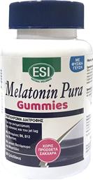 MELATONIN PURA GUMMIES ΣΥΜΠΛΗΡΩΜΑ ΔΙΑΤΡΟΦΗΣ ΜΕΛΑΤΟΝΙΝΗΣ, ΕΚΧΥΛΙΣΜΑΤΟΣ ΒΟΤΑΝΩΝ & ΒΙΤΑΜΙΝΩΝ ΓΙΑ ΤΗΝ ΑΝΤΙΜΕΤΩΠΙΣΗ ΤΗΣ ΑΥΠΝΙΑΣ, ΤΟΥ JET LAG & ΠΟΙΟΤΙΚΟΤΕΡΟ ΥΠΝΟ ΜΕ ΦΥΣΙΚΗ ΓΕΥΣΗ 60 ΖΕΛΕΔΑΚΙΑ ESI