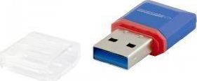 EA134B MICRO SD USB 2.0 CARD READER BLUE ESPERANZA