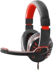 EGH330R CROW HEADPHONES WITH MICROPHONE FOR PLAYERS RED ESPERANZA