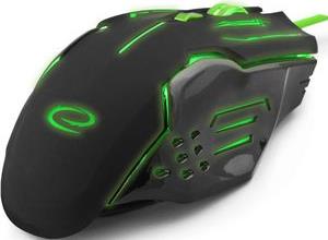 EGM403G WIRED MOUSE FOR GAMERS 6D OPTICAL USB MX403 APACHE GREEN ESPERANZA