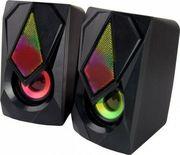 EGS102 USB SPEAKERS 2.0 LED RAINBOW BOOGIE ESPERANZA