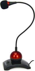 EH130 MICROPHONE CHAT DESKTOP RED ESPERANZA