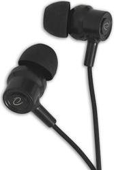 EH189K STEREO EARPHONES WITH MICROPHONE EH189 BLACK ESPERANZA