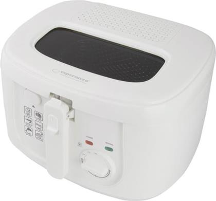 EKG012 ΜΕ ΑΠΟΣΠΩΜΕΝΟ ΚΑΔΟ 1800 W 2.5 L ΛΕΥΚΟ ΦΡΙΤΕΖΑ ΛΑΔΙΟΥ ESPERANZA