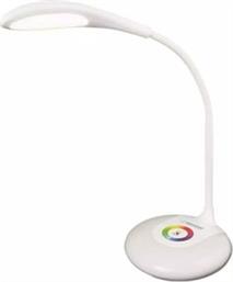 ELD102 LED DESK LAMP ALTAIR WITH RGB NIGHT LIGHT WHITE ESPERANZA από το PLUS4U