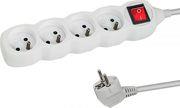 ELK212W POWER STRIP 4 ΜΠΡΙΖΕΣ ΜΕ ΔΙΑΚΟΠΤΗ 1.5M WHITE ESPERANZA