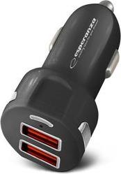 EZC110K CAR QUICK POWER CHARGER 36W 2X USB-A 18W ESPERANZA