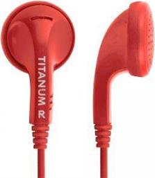 TH108R STEREO EARPHONES TITANIUM REDESPERANZA TH108R STEREO EARPHONES TITANIUM RED από το PLUS4U