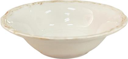 ΜΠΩΛ ΣΕΡΒΙΡΙΣΜΑΤΟΣ STONEWARE TIFFANY CREAM 15,5X4,5ΕΚ. RSV104K6 (ΣΕΤ 6 ΤΕΜΑΧΙΑ) (ΧΡΩΜΑ: ΚΡΕΜ, ΥΛΙΚΟ: STONEWARE) - - RSV104K6 ESPIEL